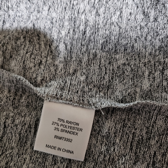 NEW It's Our Time Gray Open Cardigan Sweater XL - Picture 6 of 9